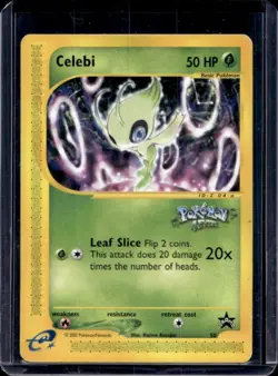 1999 Pokemon Wizards Black Star Promos Celebi #50 - Image 1