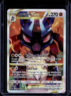 2019-2023 Pokemon SWSH Black Star Promos Lucario VST #SWSH291 - Image 1