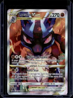 2019-2023 Pokemon SWSH Black Star Promos Lucario VST #SWSH291 - Image 1