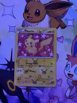 Pokemon TCG Pikachu RC7/RC25 Legendary Treasures Radiant Holo Basic 60HP - Image 1
