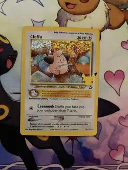 Pokemon TCG Cleffa Celebrations Classic Collection 20/111 Holo 30HP 25th Annive… - Image 1