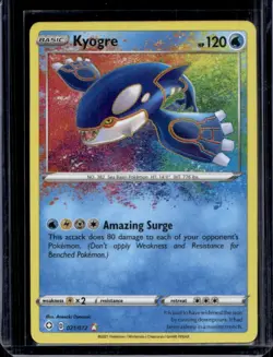 2021 Pokemon SWSH Shining Fates Kyogre #021/072 - Image 1