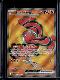 2025 Pokemon Phantasmal Flames Oricorio ex Ultra Rare #110/094 - Image 1