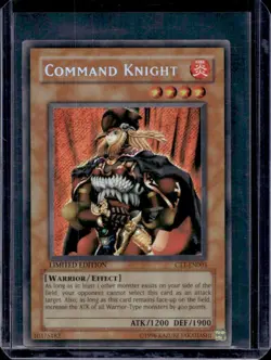 2004 Yu-Gi-Oh! Collectible Tin Series 1 Command Knight #CT1-EN003 - Image 1