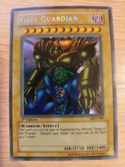 Gate Guardian - MRD-000 - Very Lightly Played VLP - Secret Rare - 1st Ed - Image 1