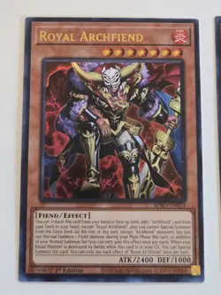 Royal Archfiend BPRO-EN014 + Highness Archfiend BPRO-EN016 Yugioh Burst Protocol - Image 2