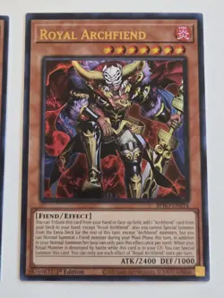 Royal Archfiend BPRO-EN014 + Highness Archfiend BPRO-EN016 Yugioh Burst Protocol - Image 3