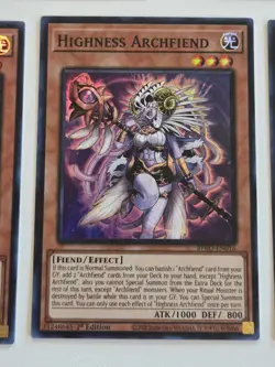 Royal Archfiend BPRO-EN014 + Highness Archfiend BPRO-EN016 Yugioh Burst Protocol - Image 5