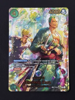Roronoa Zoro Foil PRB02-006 EB04 OP14 One Piece The Azure Sea's Seven English - Image 1