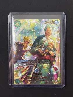 Roronoa Zoro Foil PRB02-006 EB04 OP14 One Piece The Azure Sea's Seven English - Image 3