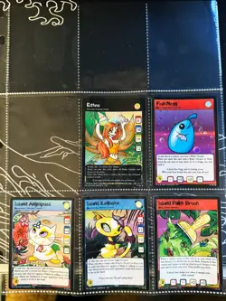 Neopets TCG Mystery Island Complete Set of 100 cards ALL HOLOS & RARES NM WotC - Image 2