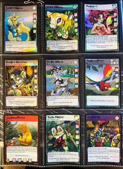 Neopets TCG Mystery Island Complete Set of 100 cards ALL HOLOS & RARES NM WotC - Image 3