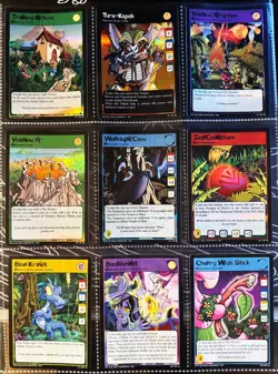 Neopets TCG Mystery Island Complete Set of 100 cards ALL HOLOS & RARES NM WotC - Image 4