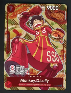 Monkey D. Luffy Bandai Card Game Fest 2024 Promo P-080 One Piece - Image 1