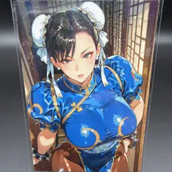 Chun Li Anime Waifu Card Doujin ACG Goddess Holo - Image 2