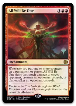 All Will Be One #118 (Foil) (NM) Phyrexia All Will Be One PPONE Magic MTG - Image 1