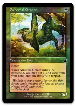 Arboreal Grazer (Retro Frame) #343 (Foil) (NM) Ravnica Remastered RVR Magic MTG - Image 1