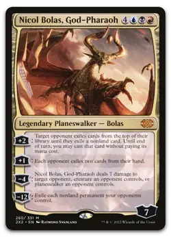 Nicol Bolas, God-Pharaoh #260 (NM) Double Masters 2022 2X2 Magic MTG - Image 1