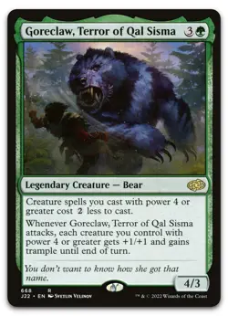 Goreclaw, Terror of Qal Sisma #668 (NM) Jumpstart 2022 J22 Magic MTG - Image 1