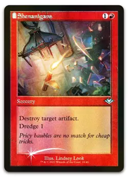 Shenanigans (Retro Frame) (Foil Etched) #18 (NM) Modern Horizons MH1 Magic MTG - Image 1