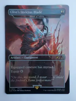 Clive's Invictus Blade - Blade of Selves MTG FF Secret Lair - Image 1