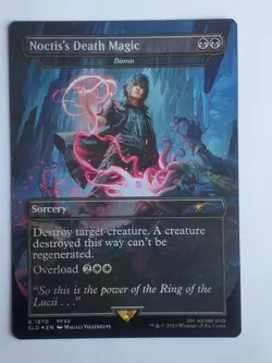 Noctis's Death Magic - Damn 1870 NM Secret Lair Drop Magic MTG - Image 1