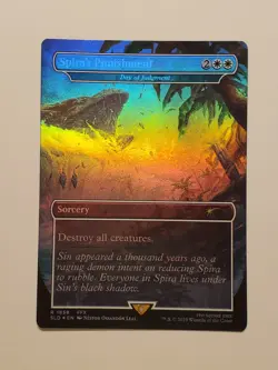 Spira's Punishment - Day of Judgement FOIL 1858 NM Secret Lair MTG Final Fantasy - Image 1