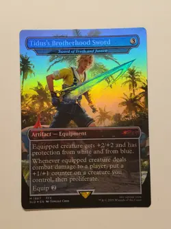 Tidus's Brotherhood Sword FOIL - 1867 NM Secret Lair MTG Final Fantasy - Image 1