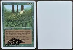 Signed MtG Magic Mark Poole Artist Proof _ Revised _ KUDZU _ VHTF 1/100! - Image 1