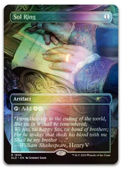 Sol Ring (1696) (Rainbow Foil) #1696 (NM) Secret Lair Drop SLD Magic MTG - Image 1