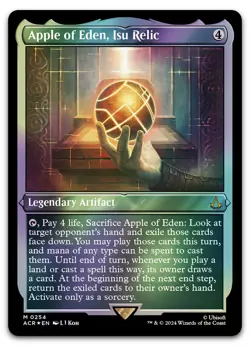 Apple of Eden, Isu Relic (Foil Etched) #254 (NM) Assassin's Creed ACR Magic MTG - Image 1