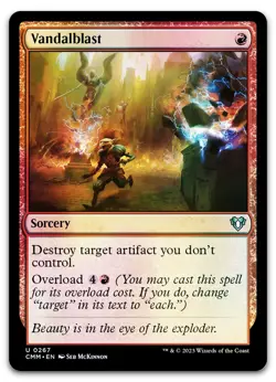 Vandalblast #267 (Foil) (NM) Commander Masters CMM Magic MTG - Image 1
