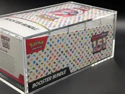 Pokemon 151 SV3.5 Booster Bundle Display Factory Sealed Case W/Acrylic Case - Image 4