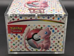 Pokemon 151 SV3.5 Booster Bundle Display Factory Sealed Case W/Acrylic Case - Image 5