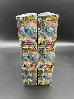 Lot of (6) Pokemon TCG Sword & Shield Lost Origin Booster Box Sealed - Image 4