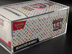 Pokemon 151 SV3.5 Booster Bundle Display Factory Sealed Case W/Acrylic Case - Image 4
