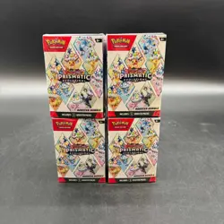 Lot of (4) Pokemon TCG Prismatic Evolutions Booster Bundle Sealed - Image 1
