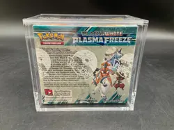 Pokemon TCG Black & White Plasma Freeze Booster Box Sealed w/ Acrylic Case - Image 3