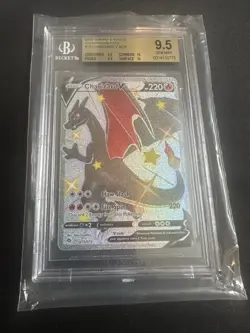Pokemon TCG 2020 Champion's Path Charizard V Secret Rare 079/073 | BGS 9.5 - Image 1