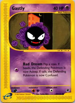 Gastly 109/165 Common Expedition Base Set Pokemon NM - Image 1