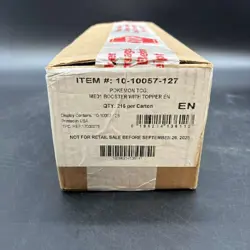 Pokemon Mega Evolution Base Set ME01 Enhanced Booster 6-Box Sealed Case #2 - Image 1