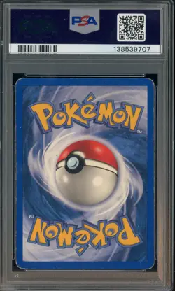 2005 POKEMON PORTUGUESE EX TEAM ROCKET RETURNS #102 SCYTHER EX HOLO PSA 3 - Image 2