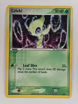 Pokemon TCG Celebi Nintendo Black Star Promos 29 Holo Promo Card LP-MP - Image 1
