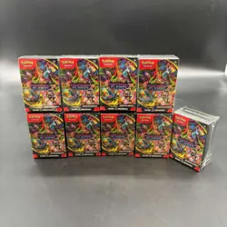 Lot of (9) Pokemon TCG Phantasmal Flames Booster Bundles 54 Total Booster Packs - Image 1