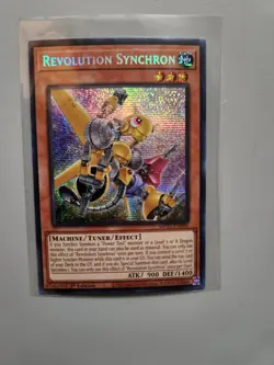 MP24-EN090 Revolution Synchron Prismatic Secret Rare 1st Edition YuGiOh - Image 1