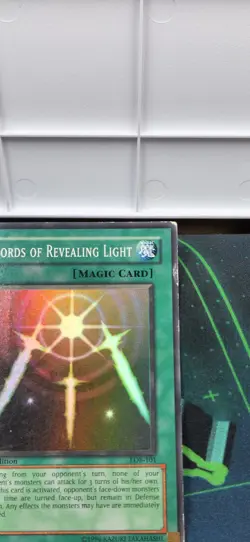 Swords of Revealing Light LOB-101 1st Edition Foil Line Error Yu-Gi-Oh - Image 4