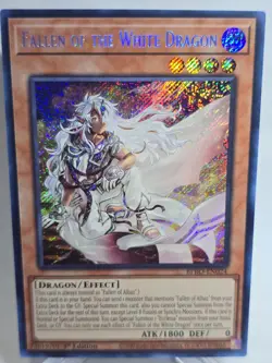 Fallen of the White Dragon BPRO-EN024 Secret Rare Holo 1st Edition Yu-Gi-Oh! - Image 1