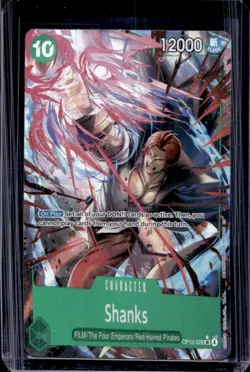 2025 One Piece Shanks Super Rare #OP13-028 - Image 1