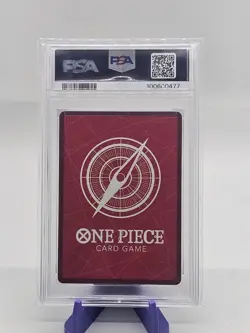 One Piece Card Game TCG Iceburg OP03-058 Alt Art Leader PSA 10 - Image 2