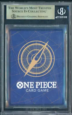 2022 One Piece Premium Collection Japanese #P001 Monkey D. Luffy BGS 10 PRISTINE - Image 2